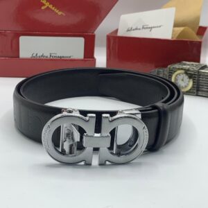 Salvatore Ferragamo  Soft Leather Reversible Belt