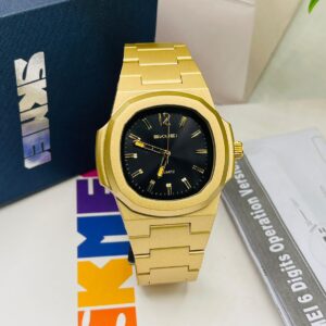 Skmei Men's Watches Trendy Quartz Watches Waterproof Watches Gold