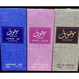 Fragrance Avenue Fragrance Ville 50ml Mosuf Eau De Perfumes (3PCS)