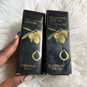 L'Uodais Macadamia Nut Oil, For Dry & Undiscined Hair - 50ml