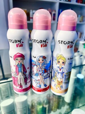 Storm Kid's Perfumed Deodorant Body Spray 3pcs