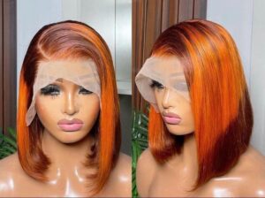 GOLD FRONTAL HUMAN HAIR