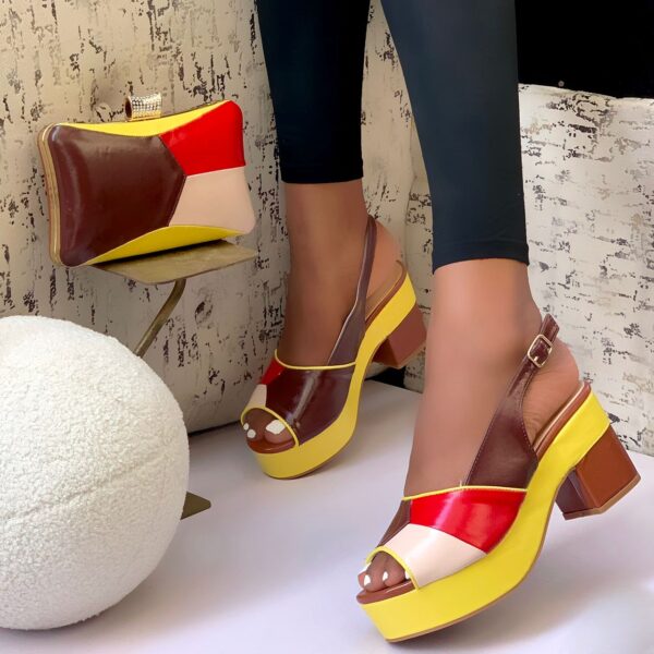 Block Sandals  & Bags